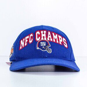 New York Giants Hat NFL AFC Champions Super Bowl XXXV American Needle Y2K